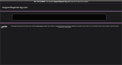 Desktop Screenshot of leagueoflegends-bg.com